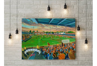 Underhill Stadium Fine Art Canvas - Barnet FC